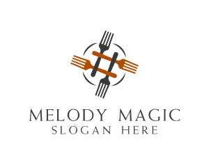 Restaurant Cutlery Fork  Logo