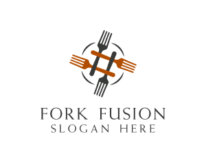 Restaurant Cutlery Fork  logo design