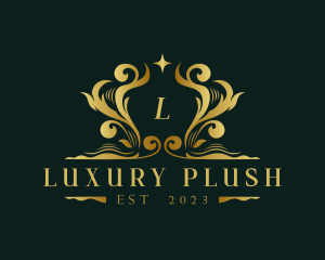 Luxury Royalty Decorative Ornament logo design