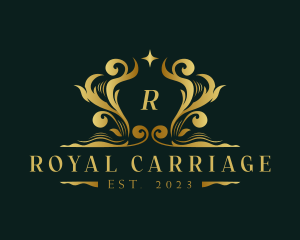 Luxury Royalty Decorative Ornament logo design