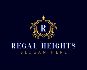 Regal Shield Crest logo design