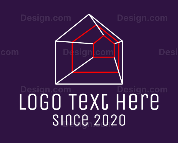 Geometric Housing Property Logo