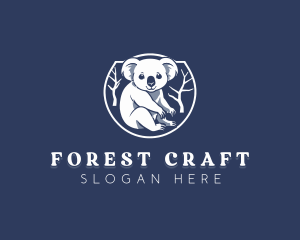 Koala Bear Forest logo design