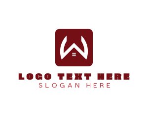 Red W House logo