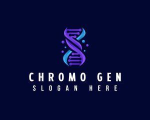 Genetic Medical DNA logo design