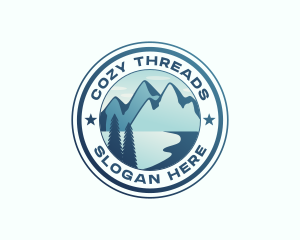 Mountain Adventure Hiking Logo