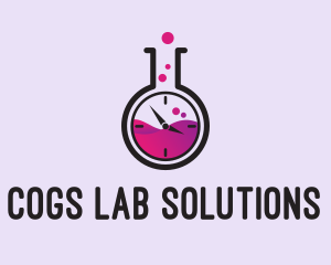 Science Lab Time logo design