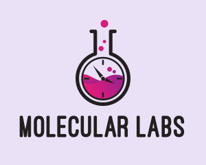 Science Lab Time logo design