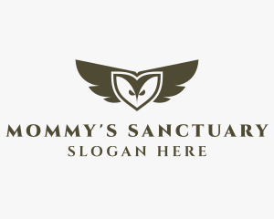 Owl Bird Sanctuary logo design