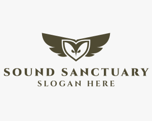 Owl Bird Sanctuary logo design