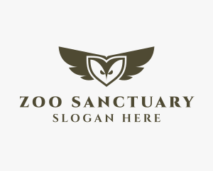 Owl Bird Sanctuary logo design