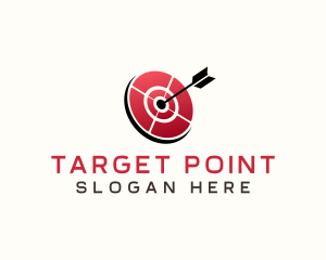 Target Arrow Archery logo design