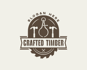 Handyman Woodwork Tools logo design