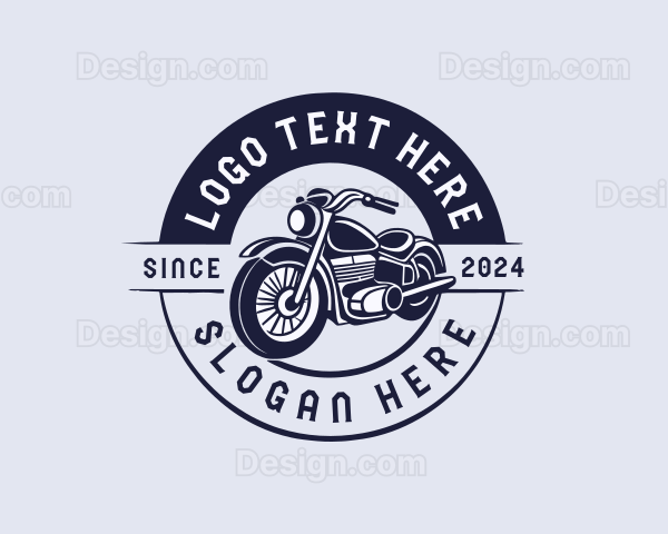 Bike Ride Motorcycle Logo