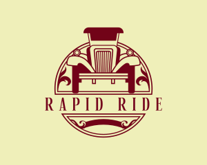 Retro Car Vehicle logo