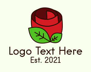 Red Rose Plant logo