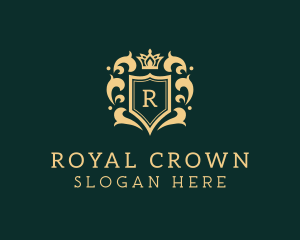 Decorative Crown Shield logo
