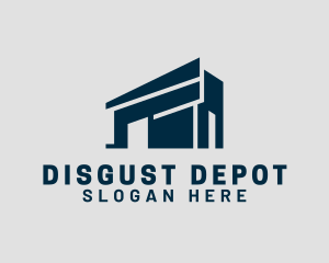 Warehouse Depot Building logo design