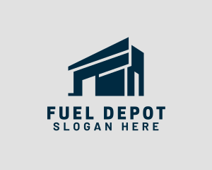 Warehouse Depot Building logo design