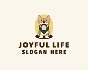 Happy Dog Grooming logo design