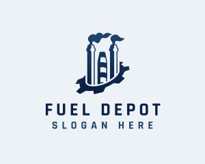 Petroleum Oil Refinery  logo design