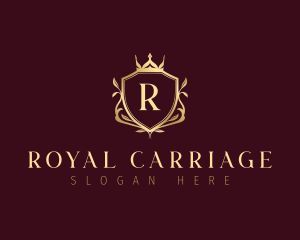 Crown Regal Shield logo design