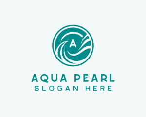 Surfing Waves Resort logo design