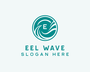 Surfing Waves Resort logo design