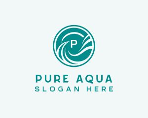 Surfing Waves Resort logo design