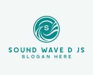 Surfing Waves Resort logo design