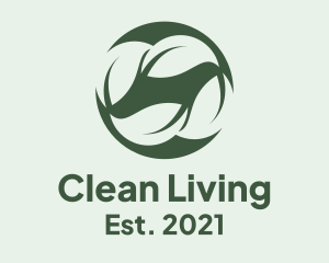 Healthy Leaf Drink logo