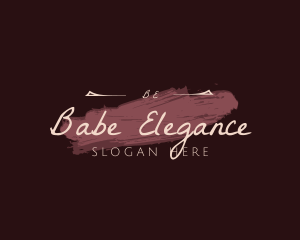 Elegant Cosmetics Fashion logo design