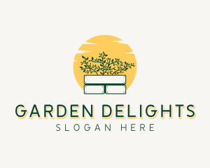 Garden Planter Landscaping logo design