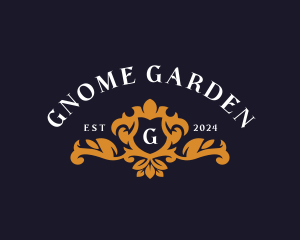 Luxury Garden Event logo design