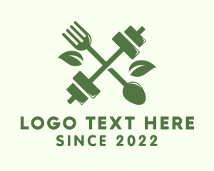 Fork Nutritionist Barbell  logo