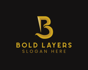 Golden Boutique Hotel logo design