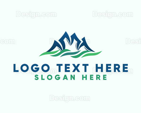 Mountain Nature Travel Logo