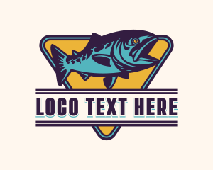 Fisheries Angler Fisherman logo