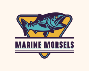 Fisheries Angler Fisherman logo design