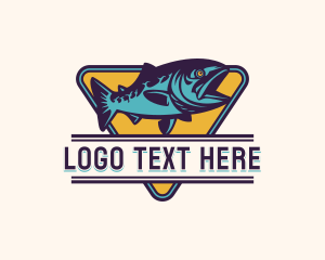 Fisheries Angler Fisherman logo