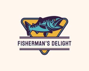 Fisheries Angler Fisherman logo design