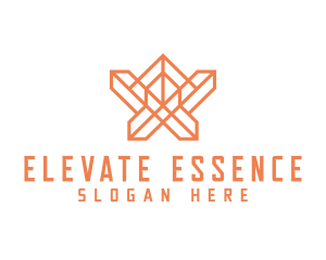 Abstract Geometric Structure Logo