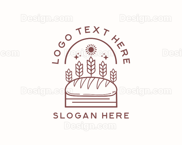 Baked Wheat Bread Logo