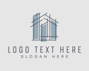Home - Home Builder Construction logo design