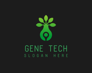 Biotech Natural Science logo design