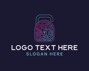 Biometrics Lock Protection logo