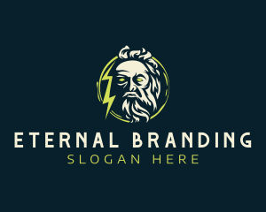 Lightning Bolt God logo