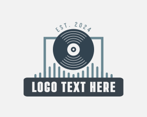 Vinyl Record Music Logo