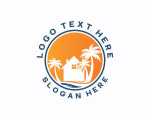 Residential Beach Resort Logo