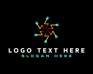 Lightning Bolt Plug logo